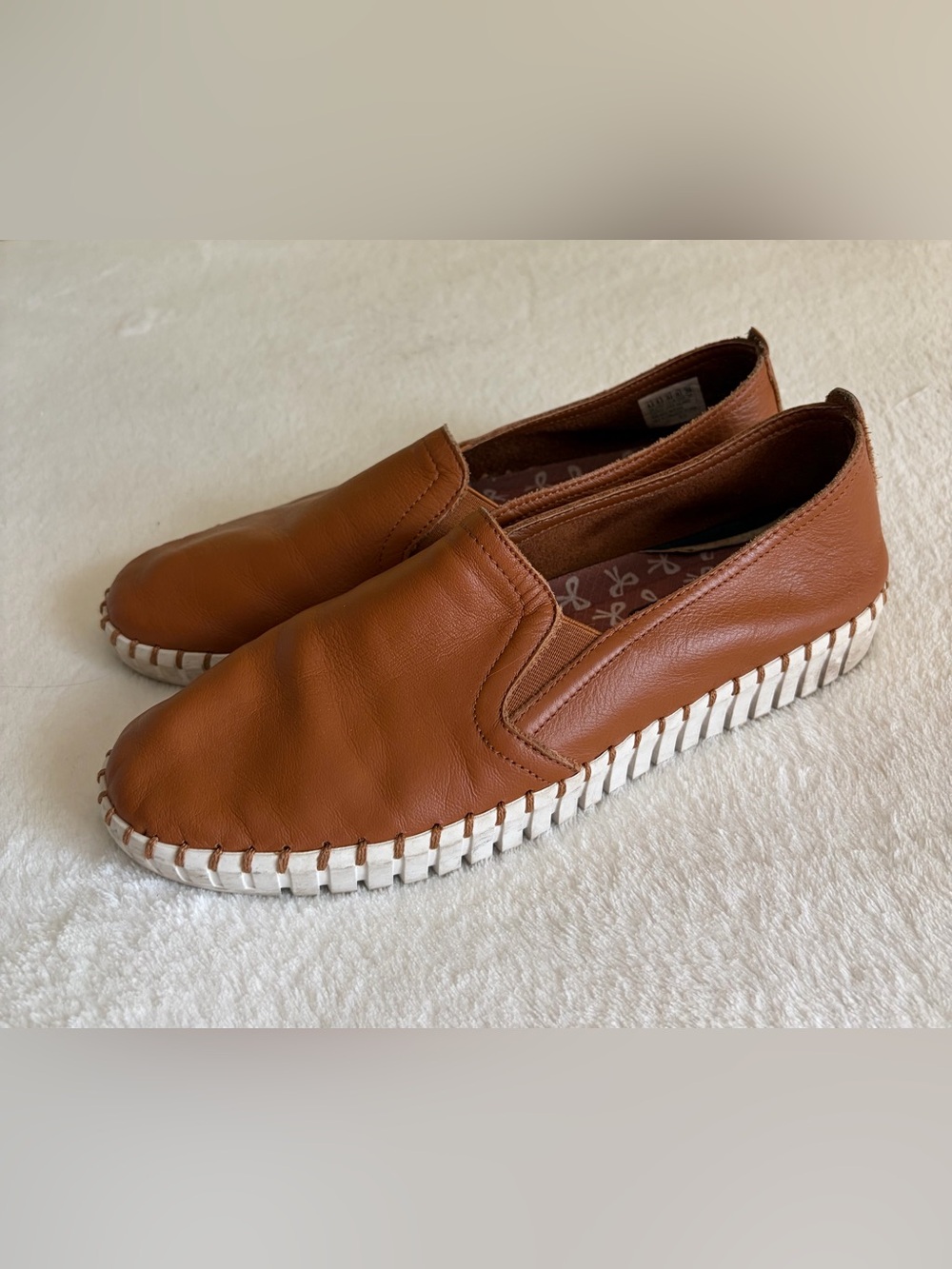Skechers Men’s Slip-On Loafers - Cognac Brown